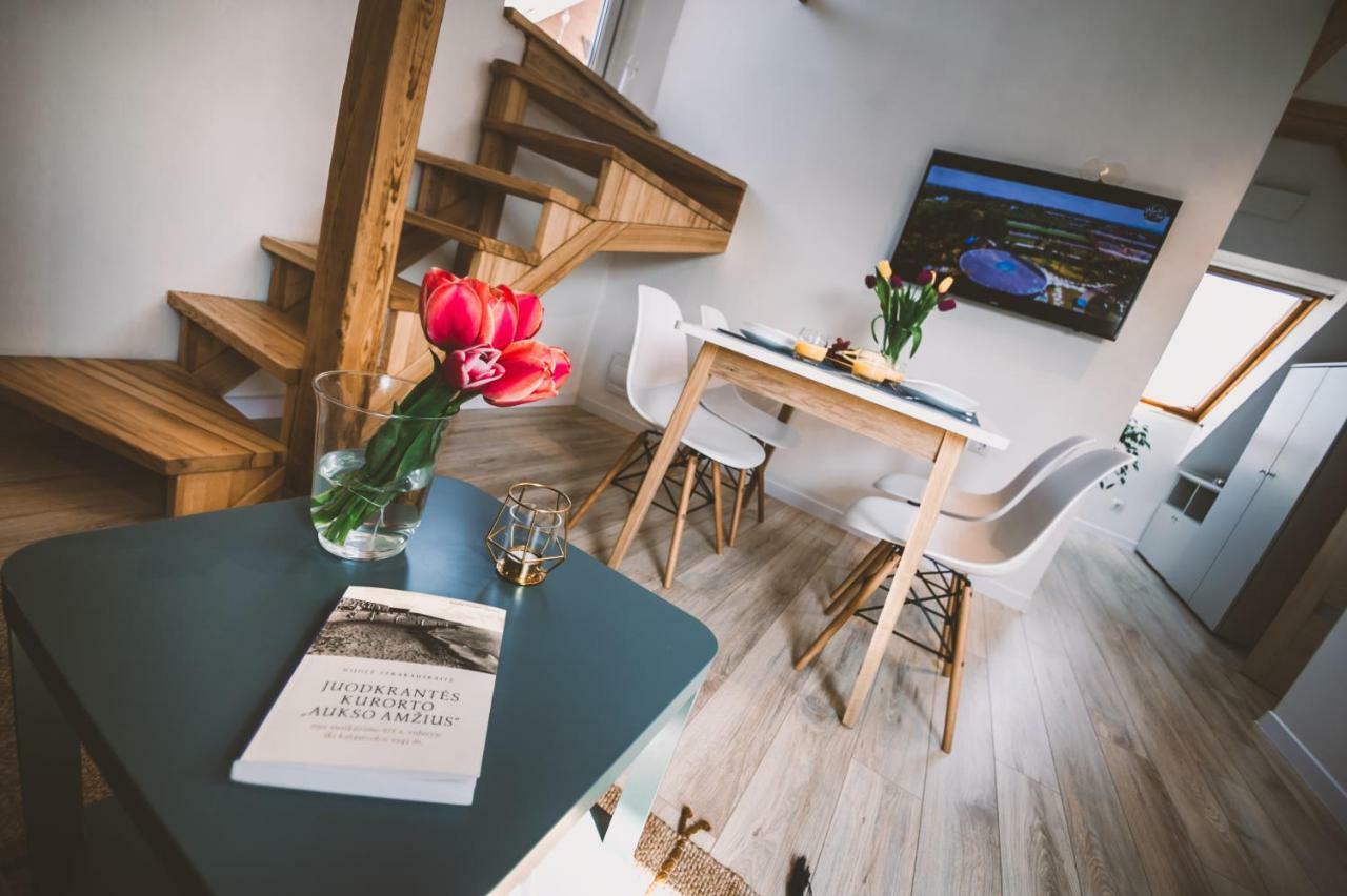 Apartamentai Niden - Su Terasa Ir Vaizdu I Marias Nidos Centre Bagian luar foto